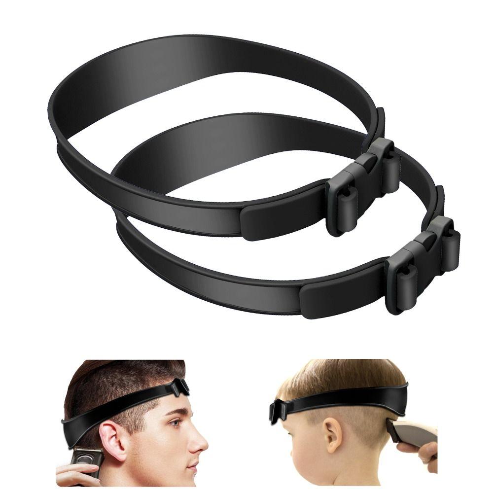 DIY Silicone Curved Hair Styling Neckline Shaving Template Hair Trimming Guide Home Hair Trimming