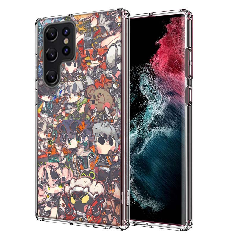 Zenless Zone Zero ZZZ Bangboo Capa Phone Case For Samsung S26 Ultra S25 Edge Galaxy S23 S21 S20 S24 FE S22 S10 Plus Cover Clear