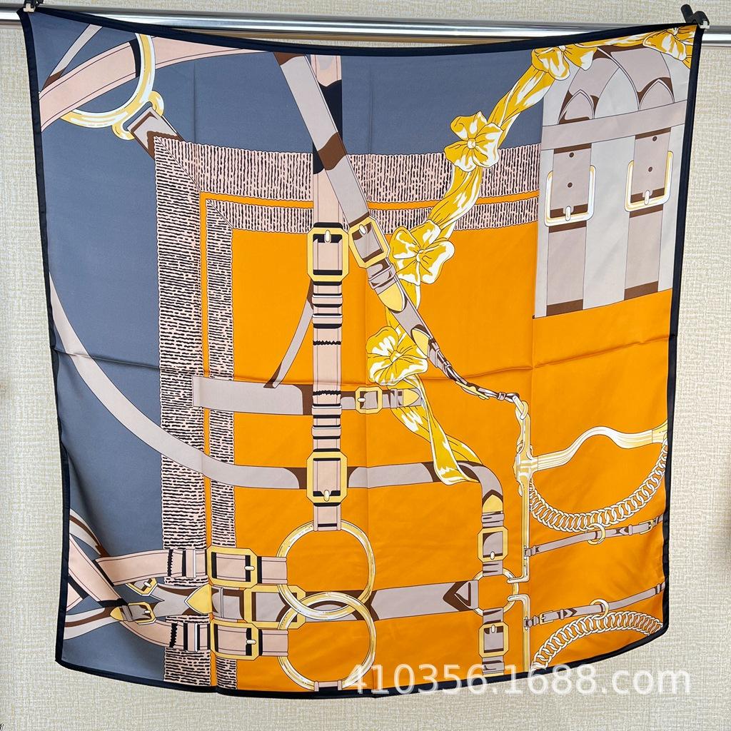 Silk Scarf Silk Scarf Mulberry Silk Sunscreen Scarf Women'S Silk Square Scarf Summer Shawl Scarf Scarf