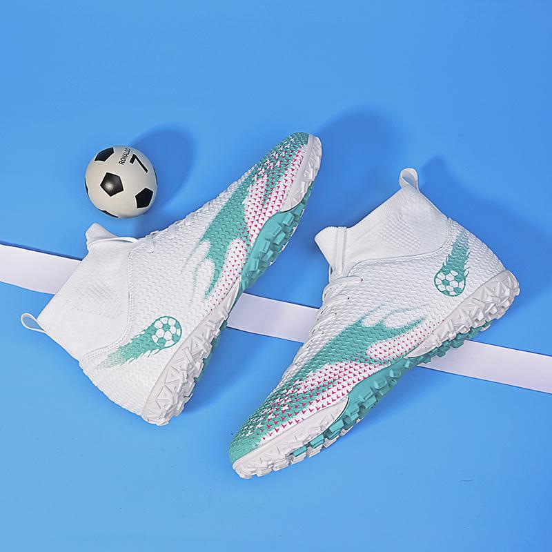 Мужские футбольные бутсы, детские футбольные бутсы, женские дышащие футбольные бутсы, противоскользящие, Chaussure Football TF/FG, уличные футбольные бутсы