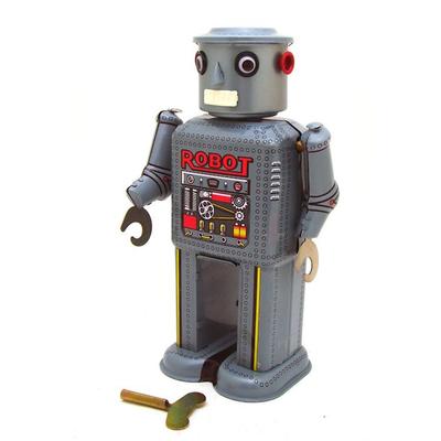 MS646 оловянный механический робот tintoy взрослая коллекционная игрушка креативный подарок оловянная игрушка