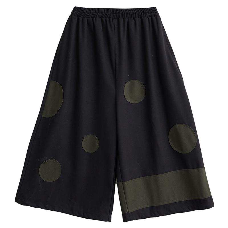 Xitao Свободные широкие брюки в горошек, простые модные женские брюки DMJ2765