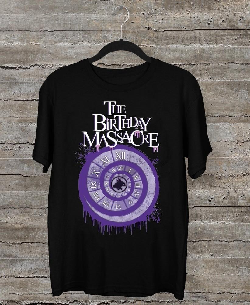 NEW The Birthday Massacre Short Sleeve Black All Size Shirt Unisex T-Shirt
