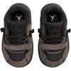 Детские кроссовки Travis Scott x Jordan Jumpman Jack, нескользящие, износостойкие, низкие, Черно-коричневые FJ2852-204