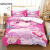Anime Riamu Yumemi Bedding Set Duvet Cover Bed Set Quilt Cover Pillowcase Comforter King Queen Size Boys Adult Bedding Set