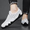 Casual Sneakers Summer Men's Outdoor New Sneakers Comfortable Soft Sole Anti Slip Mesh Flat Bottom Breathable Brand Casual Shoes