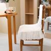 White Chair Back Cover Household Chair Backrest Cover Simple Chair Covers  Wedding Decoration