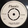 7inch Record GENE & EUNICE - This Is My Story PR4434 Phoenix Records 1974 UK Pop Used