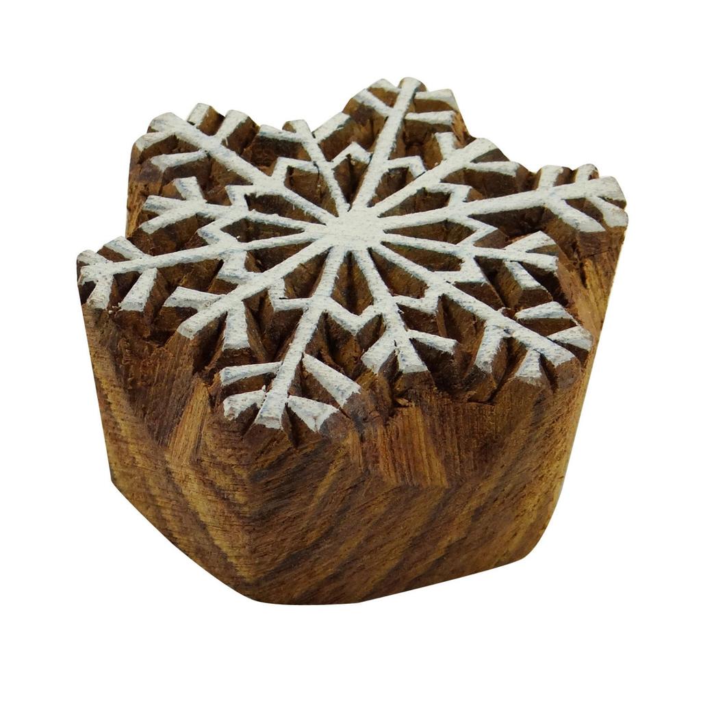 Декоративный Текстиль Древесины Индийские Деревянные Коричневые Штампы Цветочный Блок Печати