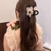 Элегантная заколка для волос в виде подсолнухов, краб для волос для хвостика для женщин, девушек, милые аксессуары для волос, подарки