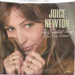 7-дюймовая пластинка JUICE NEWTON - The Sweetest Thing (Я Когда-либо Знал A5046 Capitol Records 1981 США Поп Б/У