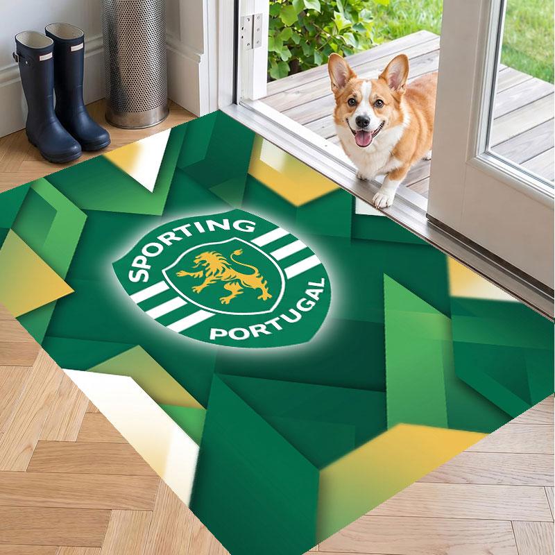 Soft Floor Carpet Sporting CP FC Pattern Area Rug Decorative Mat For Home Room Decoration