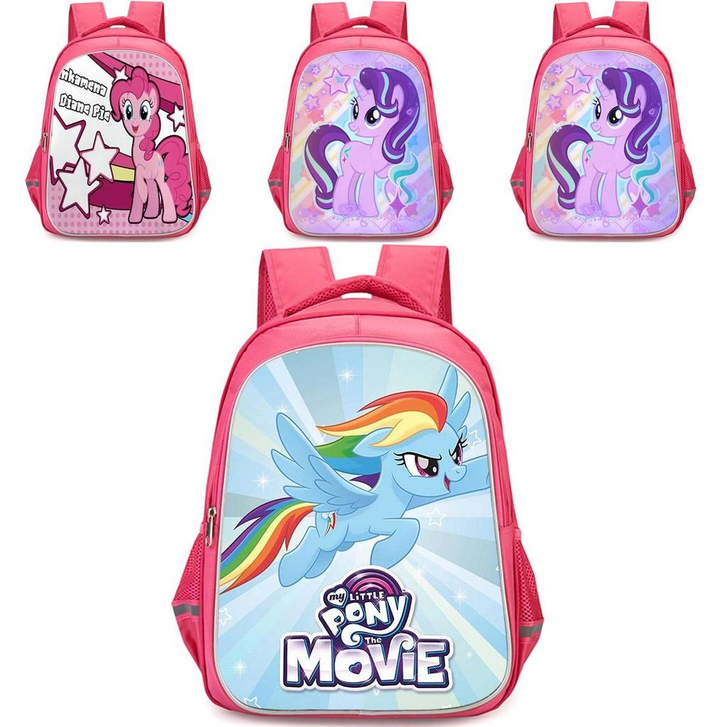 Очаровательный школьный рюкзак My Little Pony для девочек с милым мультяшным дизайном