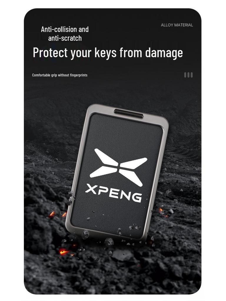 Protective NFC Metal Card Holder for Xpeng P7, G6, P5, G9, G3i - Case for Men & Women
