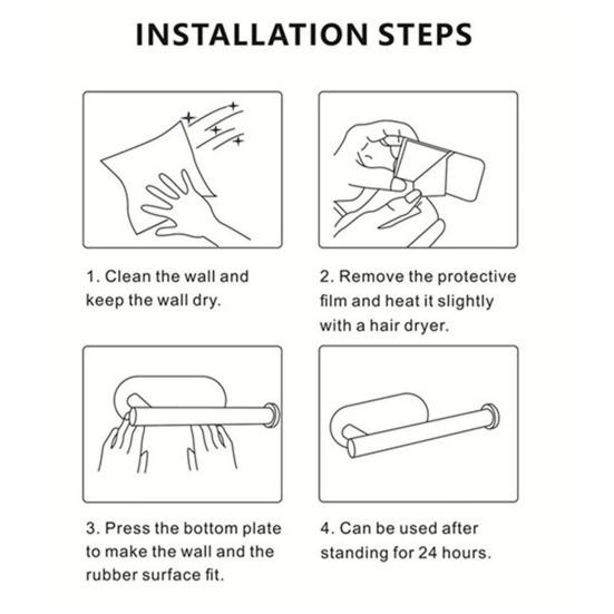 Роскошный настенный крючок для хранения полотенец с кольцом Прочный Легко чистить Простая установка