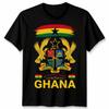 Идея наряда Ghana Roots Heritage для унисекс футболки с флагом Ганы