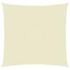 VidaXL Sun Sail Oxford Fabric Square 4x4 M Cream 135194