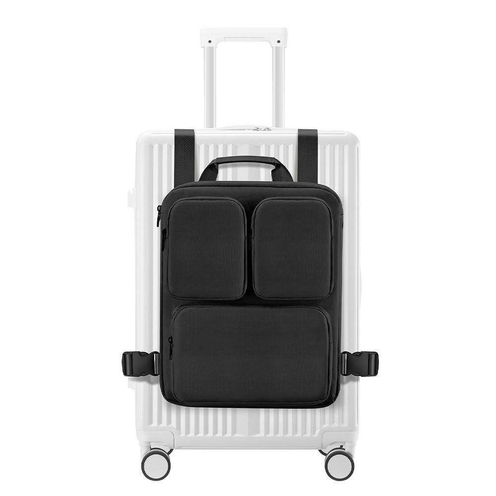 Легкий расширяемый рюкзак с жилетом-чемоданом