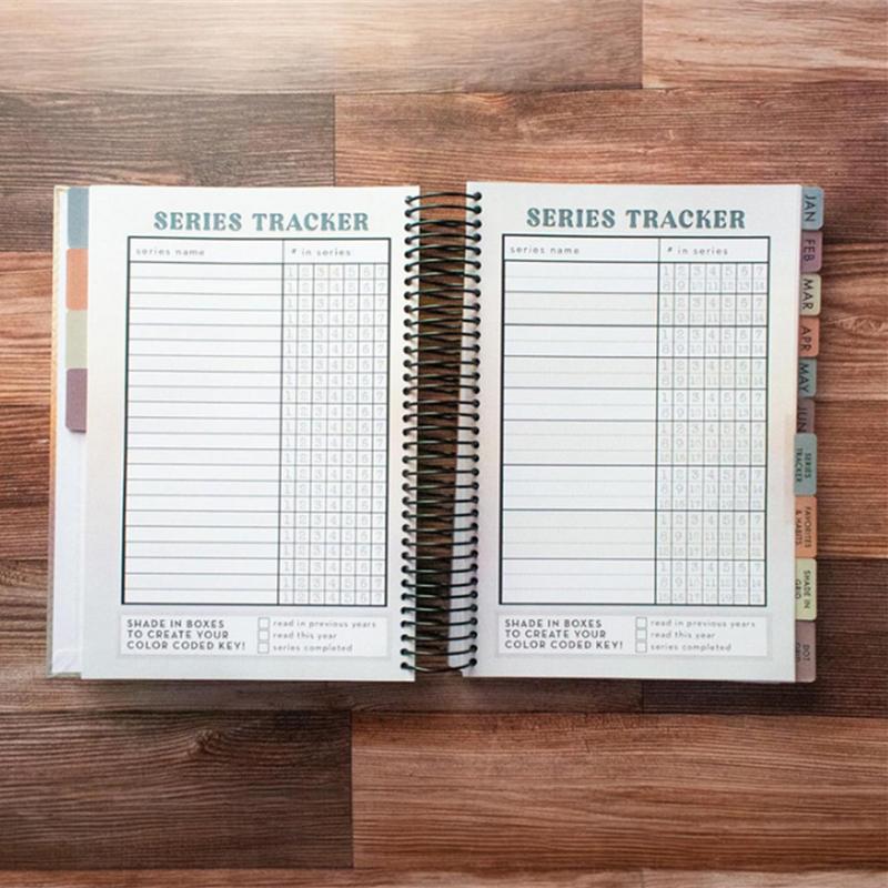 Трекер чтения 2025 года · Книжный журнал, Читатель, Книжная статистика, Подарок библиофилу, Планировщик чтения