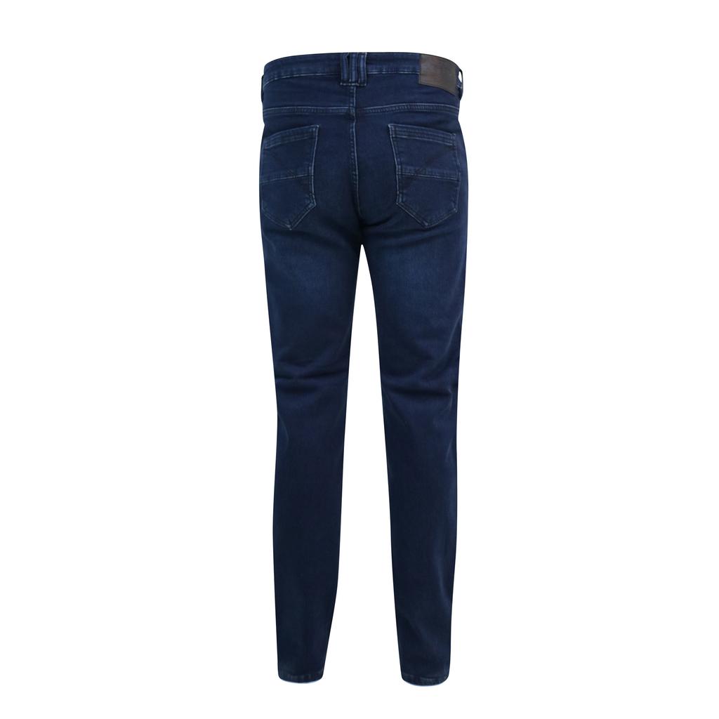 Duke Мужские джинсы D555 Putney из вязаного денима стрейч