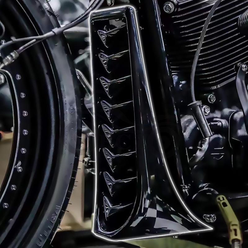 Harley Softail Breakout, Fat Boy, Commander Fat King, Streetfighter Рама Обтекатель Лезвие Дефлектор Воздуха