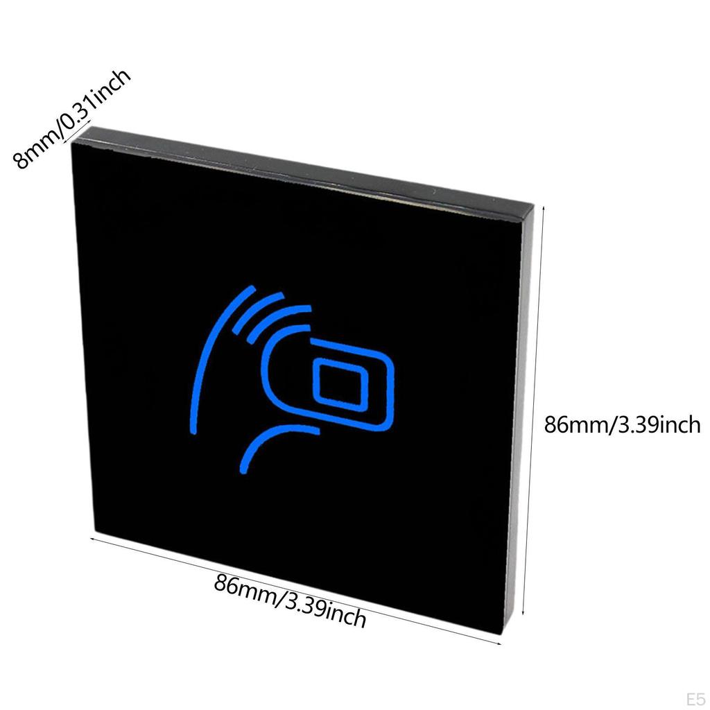 Считыватель карт для контроля доступа к двери, безопасность входа, водонепроницаемый IP65, прочное крепление, замена