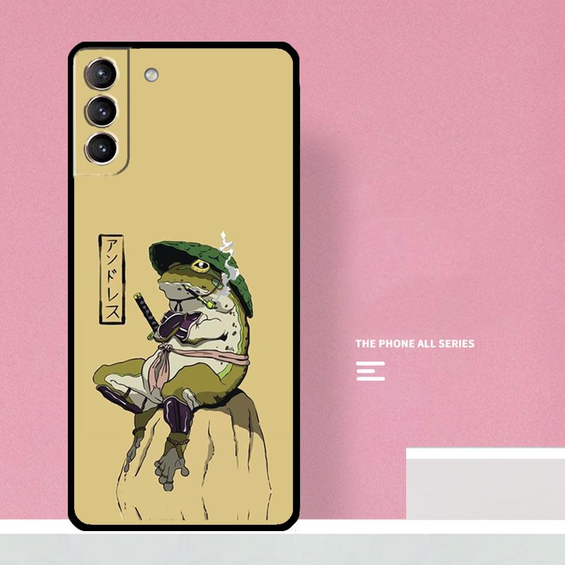 Милый Мультяшный Лягушонок Чехол для Телефона Для Samsung Galaxy S25 S26 Ultra S20 S21 S22 S23 S24 S10 Plus S25 FE Чехол