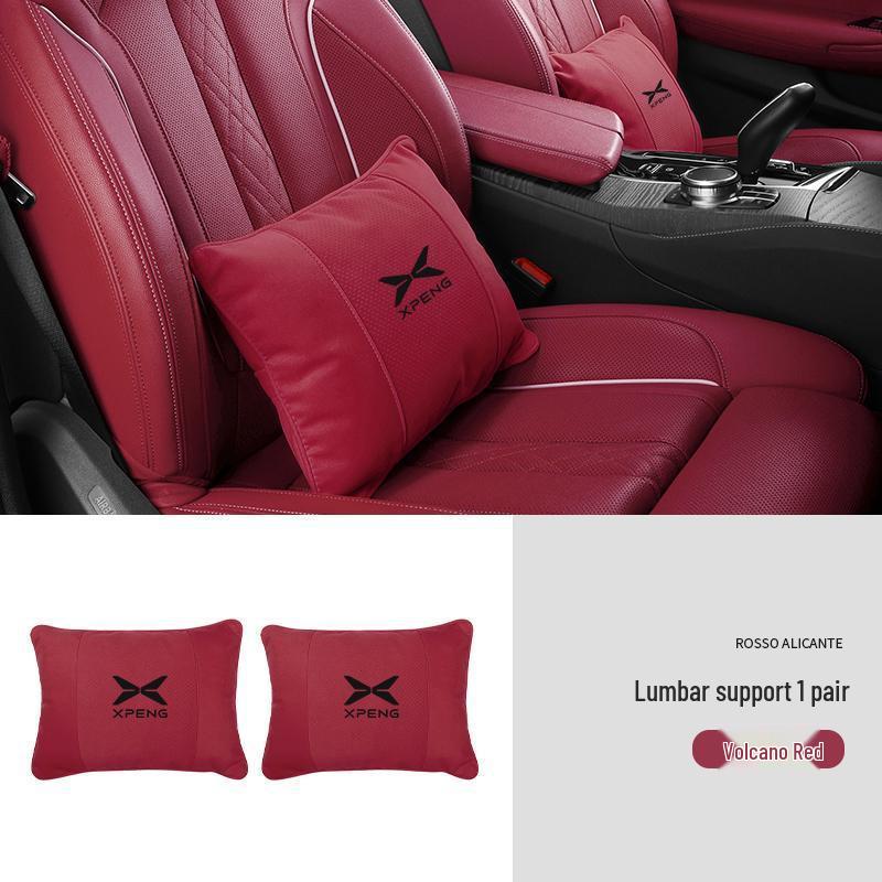 XPeng P7 Headrest & Lumbar Support, P5/G3/i G9 Neck Pillow: Maybach Style.