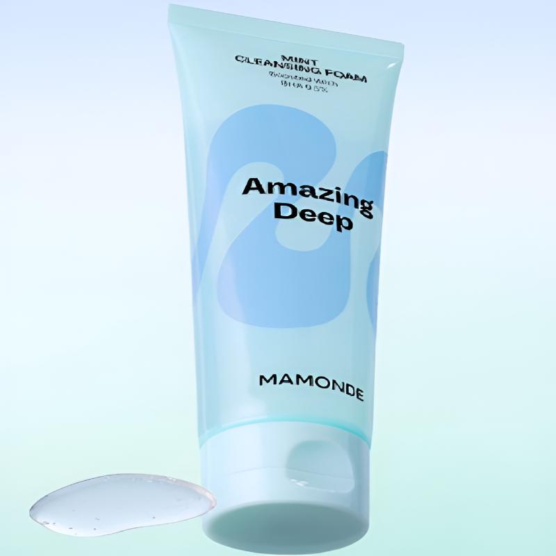 Mamonde Потрясающая очищающая пенка с глубокой мятой 120 мл