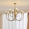 French Retro LED Branch Ceiling Chandeliers Light Living Dining Room Bedroom Hanging Pendant Lamp Medieval Lighting Fixtures