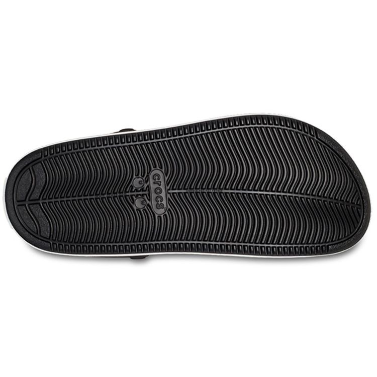 Crocs Eva Сандалии Пляжные с Плоским Отверстием Унисекс Сандалии Черные 208371-001