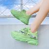 2024 Shoes Woman Chunky Sneakers Breathable Fashion Platform Shoes Women Casual Height Increasing Blue Green Shoe Tenis Feminino
