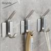 Stainless Steel Free Sample Door  Hanger Sticky Hanging Adhesive Wire Coat Hook