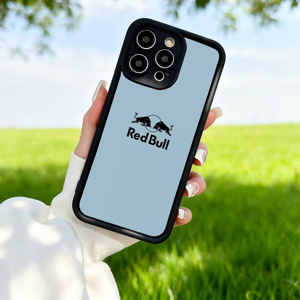 Модный красный логотип B-BullS Чехол-подставка для мыши Для IPhone 17 16 15 14 Max 13 11 12 Pro Mini Plus Ударопрочный Силиконовый
