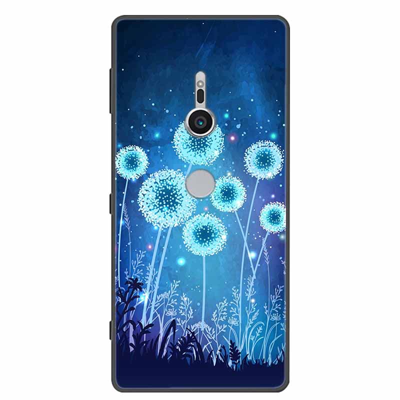 Чехол для Sony Xperia XZ1 XZ2 XZ3 Чехол Силиконовый Расписной Мягкий Задние Крышки Телефона для Sony XZ2 Compact Премиум Защитный Funda Capa