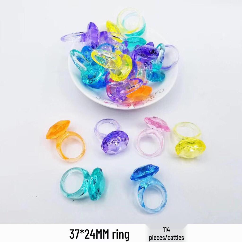 Colorful Mini Acrylic Milk Bottle Cartoon Ornaments - Cute Handmade DIY Decorative Accessories