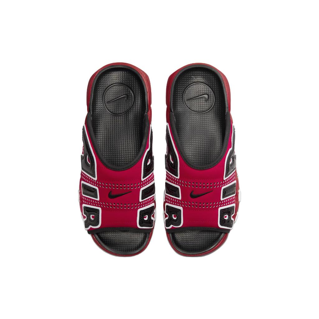 Nike Мужские кроссовки Air More Uptempo Slide Bulls Red University-Red Black FJ6036-600