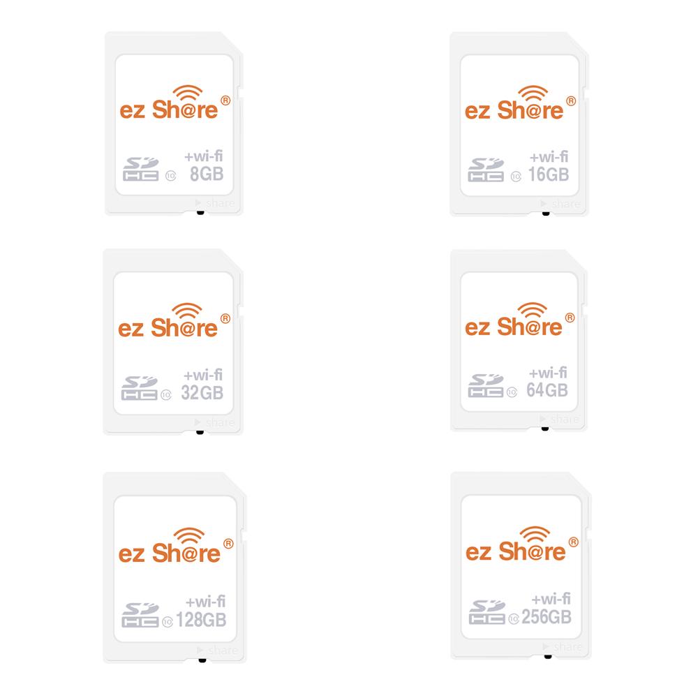 EZ Share SD Card Wireless WiFi Share Card Flash Card Class 10 64GB