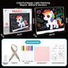 Hand-Painted Erasable Luminous Acrylic Message Board - Anti-Scratch Advertising Display