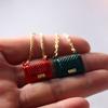 Dollhouse Miniature Metal Bag  Accessories Decorate Scene Decoration