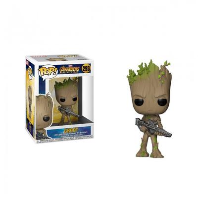 Funko ПОП! диво: Мстители - Война бесконечности - ГРУТ С БЛАСТЕРОМ