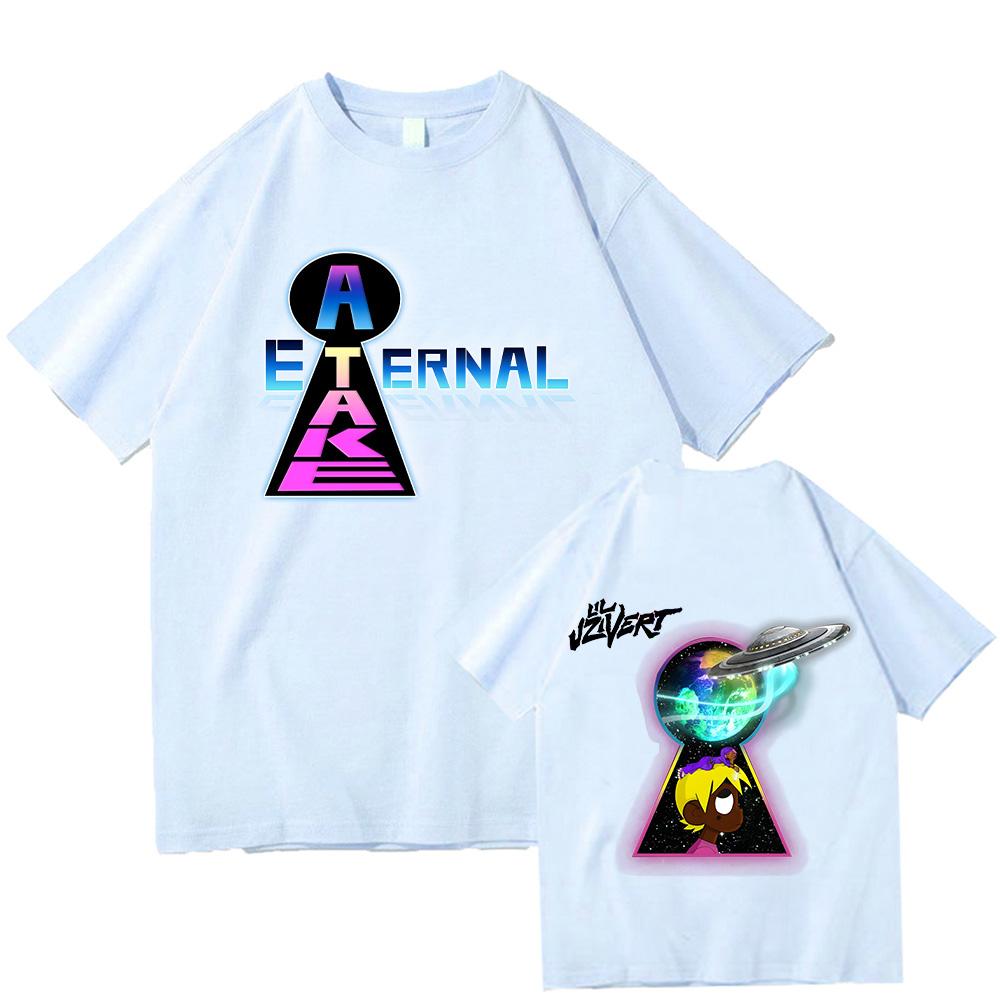 Lil Uzi Vert Etemal Atake T-shirts Summer Men Women Clothing Hip Hop Fashion Tshirt Short Sleeve Oversized Creative Streetwear