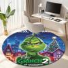 American Christmas Comedy How the Grinch Stole Christmas carpet Household goods decoration anti slip home table and chair mat aisle door mat carpet 21