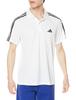Train Essentials Pique Training Polo Shirt BXH46 2XL 3-Stripes Men's White/Black (IB8109)