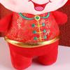Плюшевая игрушка Танский костюм Год Дракона Мягкая фаршированная кукла Счастливый дракон Плюшевые игрушки Игрушки для девочек