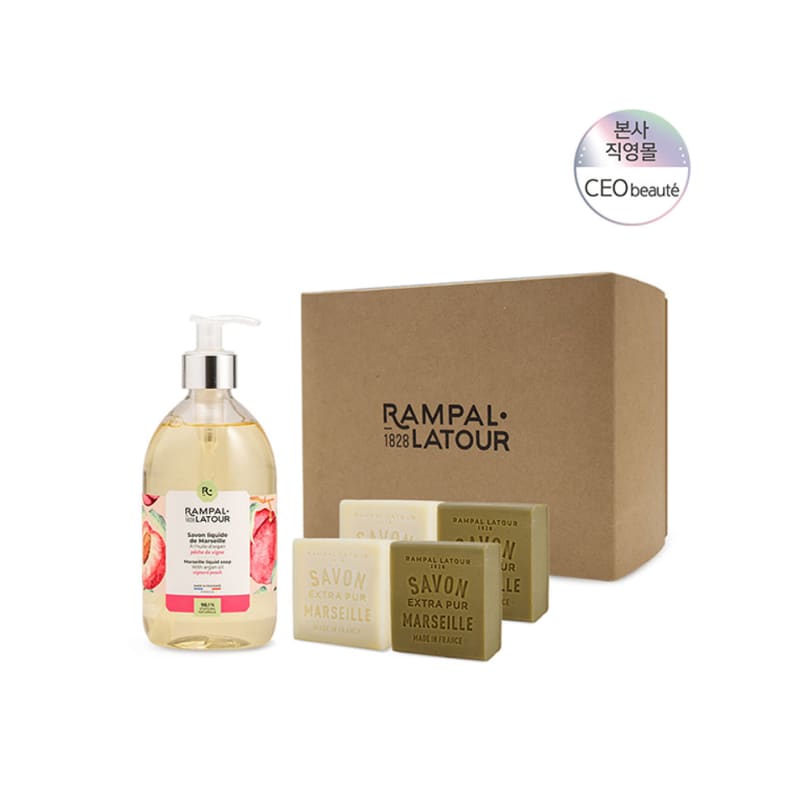 L'Enpalatur Marseille Vault Blanc 150g X 4 Liquid Set (Peach 500ml)