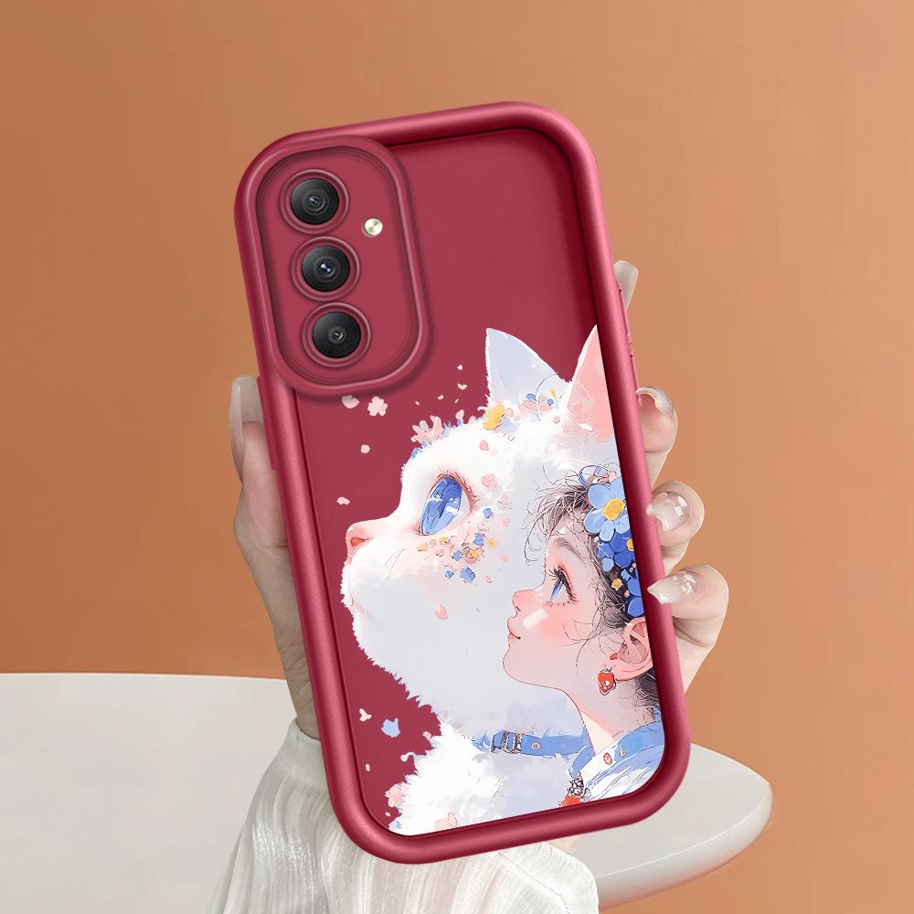 Мягкий силиконовый квадратный чехол с рисунком лестницы для телефона, полное покрытие, противоударный защитный резиновый чехол для камеры для Samsung