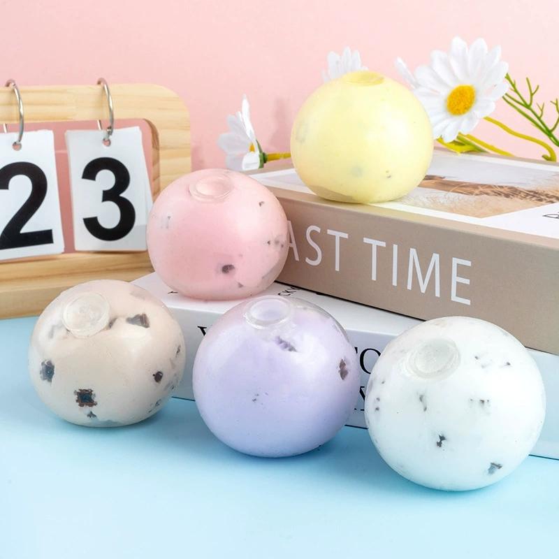 Handmade Creamy Butter Feel Pinch Ball Popular Sensory Toy Stress Calming Pressure Release Stretchable Squeeze Adult Gadget Gift