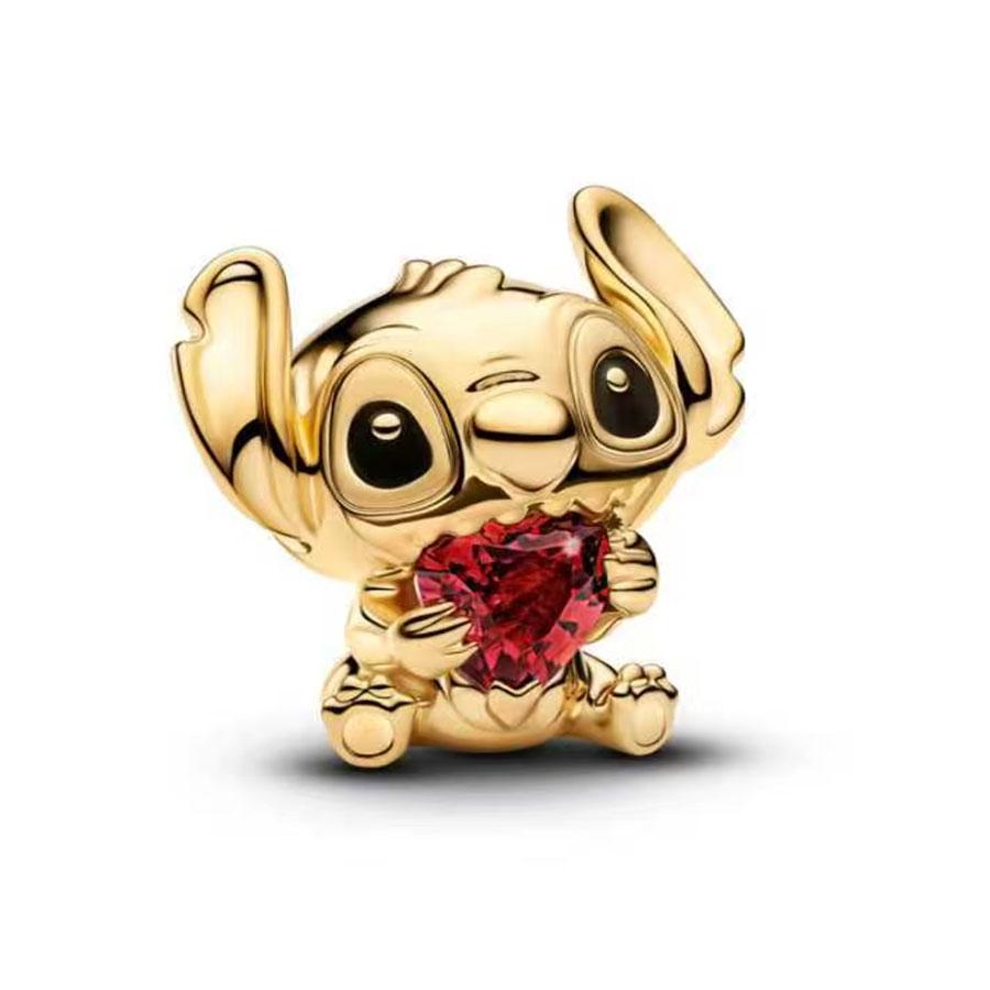 Самый продаваемый кулон-шарм из стерлингового серебра 925 пробы серии Disney, подходит для оригинального браслета DlY! Мода для дня рождения женщины