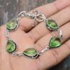Tsavorite Gemstone 925 Sterling Silver Handmade Beautiful Jewelry Bracelet